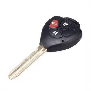 T-025 3 Button Remote Shell Car Key Case Fob For Toyota