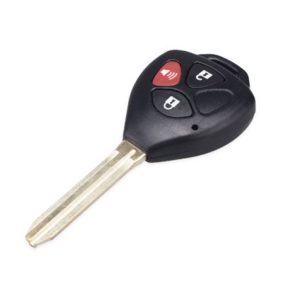 T-025 3 Button Remote Shell Car Key Case Fob For Toyota