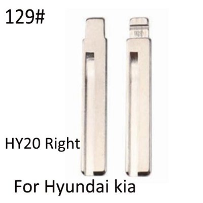 KD-129 Flip remote key Blade for hyundai Kia hy20 Right side