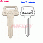 P-340 Replacement brass Car key blanks For suzuki LEFT side