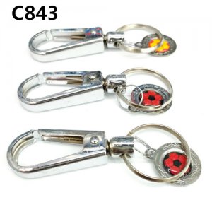 C843 Cheap Keychain Apple Logo