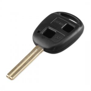 T-036 For lexus 2 buttons key shell Toy48 key blade