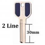 P-409 For 30mm 2 line house blank keys