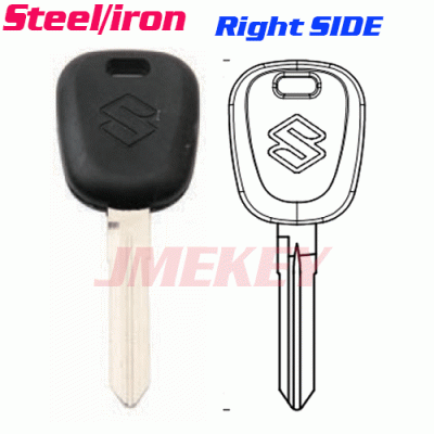 P-308 Replacement Iron key blanks for Suzuki SZ19RP Right side