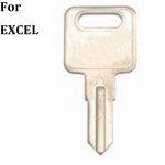 K-380 Brass House key blanks for Excel EX10