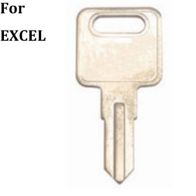 K-380 Brass House key blanks for Excel EX10