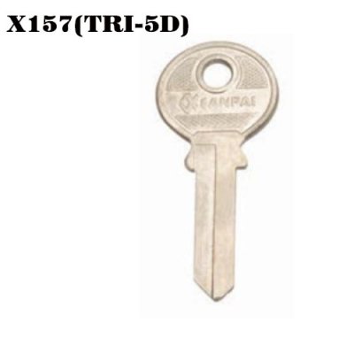 o-109 steel iron X157(TRI-5D) Blank door keys