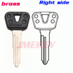 P-431 For Brass yamaha car Key blanks Right side