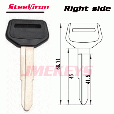 P-073 Replacement iron Blank car keys for toyota Right side