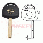 P-280 Replacement Gold log Car key blanks for OPEL Suppliers