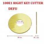 KCU-31 For 100E1 DEFU BRAND THINER KEY CUTTER RIGHT SIDE