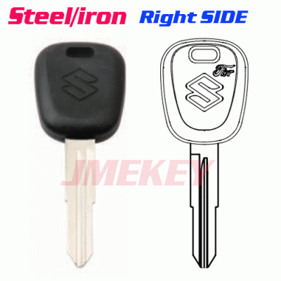 P-304 Replacement Iron key blanks for Suzuki Right side