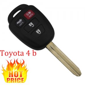 HOT-06 4 Buttons Remote Blank key shell for New toyota