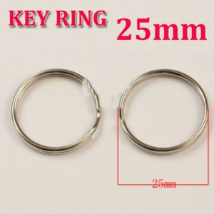 Lk-10 25mm Keyring Split Ring Metal Key Holde