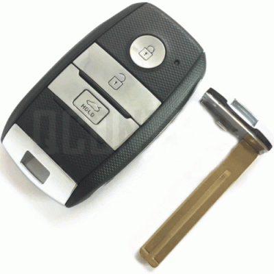 1574 For KIA 3 Button Smart Car key shell