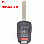 A-049 3+1 Buttons Remote Car Key Shell Case For honda