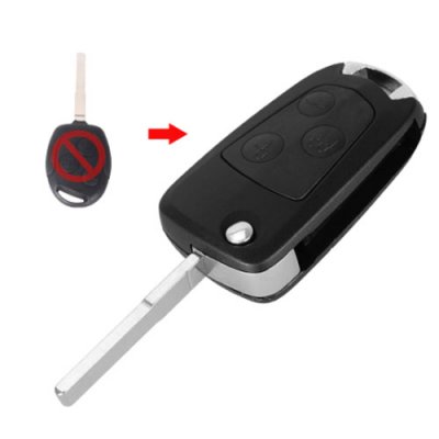 For-03 3 Button Remote Car Key Shell For Ford