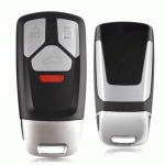 1631-4 Remote Smart Car key shell for Audi 4 Button
