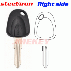 P-491 steel/Iron Car key Blanks for Daewoo Right side