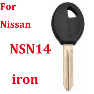 P-024A For Steel iron car key blanks nissan nsn14