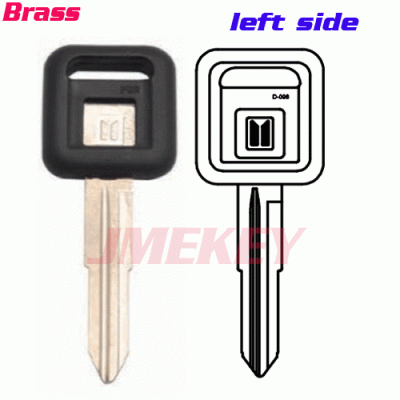 P-364 Replacement Brass pick up Truck KEY BLANKS LEFT side