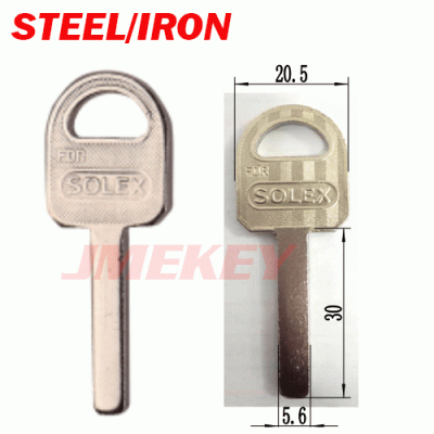 P-597 Iron Key Blanks Solex Wholesale Suppliers Solex Supplier