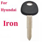 P-029A For steel iron Hyundai Blank car key