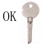 SZ-37 Cross House key blanks For Small OK