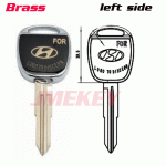 P-230 Gule High quality Car key blanks for Hyundai Right side