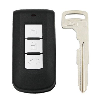 MIT-20 3 Buttons Smart Remote Key Shell Fob for Mitsubishi
