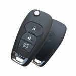 1550-3 For Chevrolet 3 Button Remote Car key shell