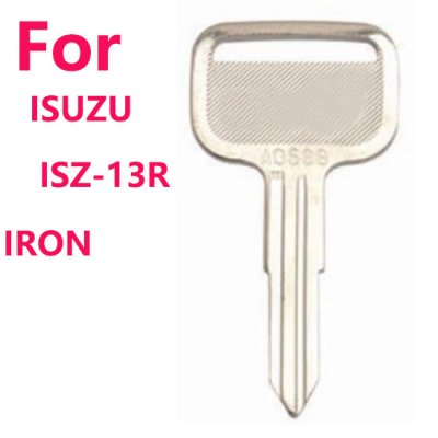 KS-209 For steel Iron isuzu Blank car key suppliers