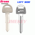 P-320 Replacement Brass key blanks for Suzuki SZK-12 LEFT side