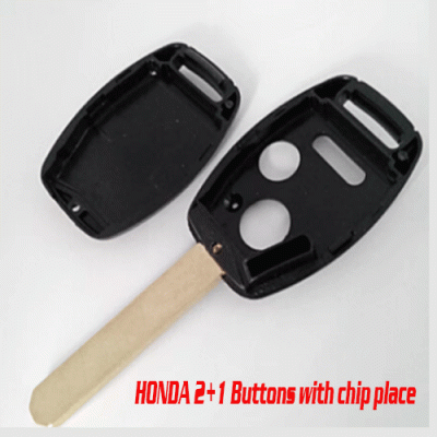 A-051 Remote Key Fob Case Shell 2+1 3 Buttons for Honda