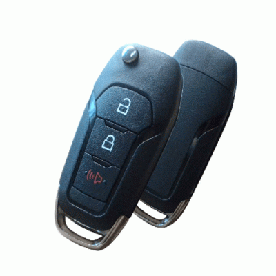 1509-2+1 For Ford 2+1 Button Flip remote key shell