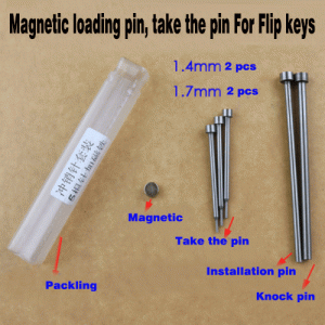 AP-09 Magnetic red pin, take out the pin, car folding key