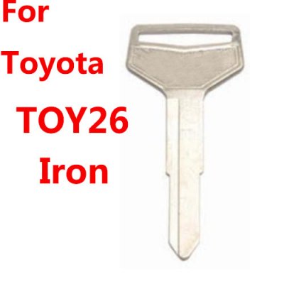 KS-186 For TOY26 Iron Toyota Car key blanks suppliers