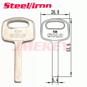 P-581 Iron House key Blanks For Solex Suppliers Wholesale