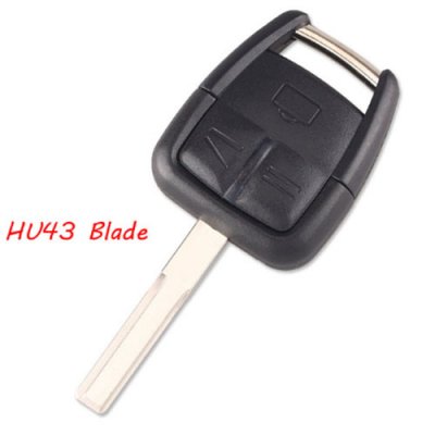 T-263 Button Car Key Remote Case Shell Fob For Opel HU43