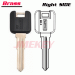 P-160 Replacement Brass Car key blanks For mazda suppliers