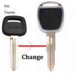 JM-022 Custom DesignerCar key blanks for toyota 3MM thickness