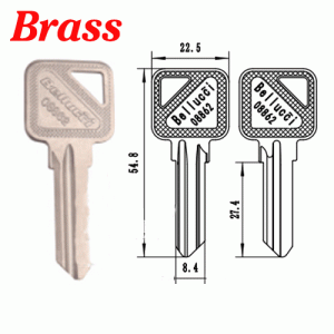 Y-582 Brass New Design House key Blanks Suppleirs