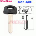 P-334 Replacement Iron Car key blanks For suzuki left side