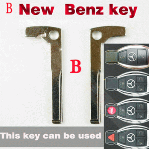 KD-124 Car key Blade For NEW Benz Class Series
