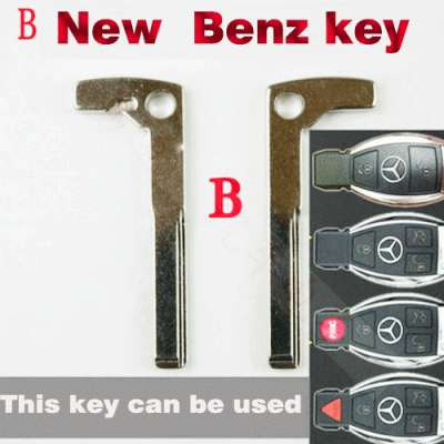 KD-124 Car key Blade For NEW Benz Class Series