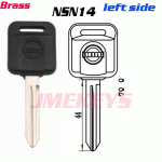 P-110 Replacement Brass key Blanks for Nissan NSN14 Suppliers