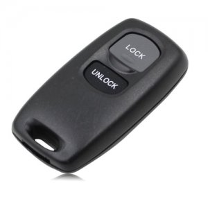 T-295B Remote Key Shell Case Remote Key Fob 2 Button for MAZDA