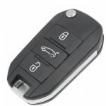 Peu-12 Remote key Case for Peugeot 207 307 3 Buttons