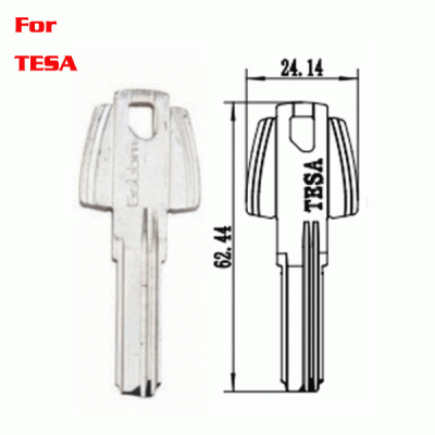 K-051 Brass House key blanks FOR TESA GSEBM