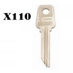 o-100 steel iron X110 blank house keys